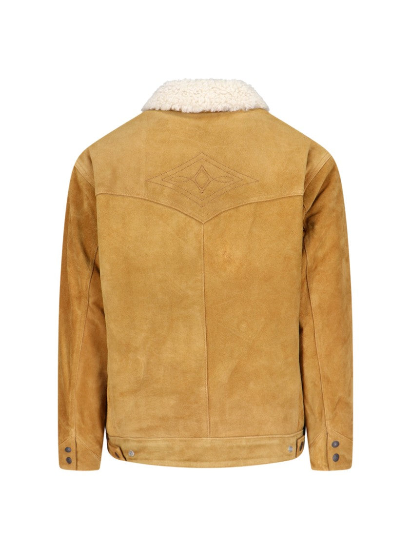 Levi's Strauss Brown Structured Fit Jacket With Button Closure