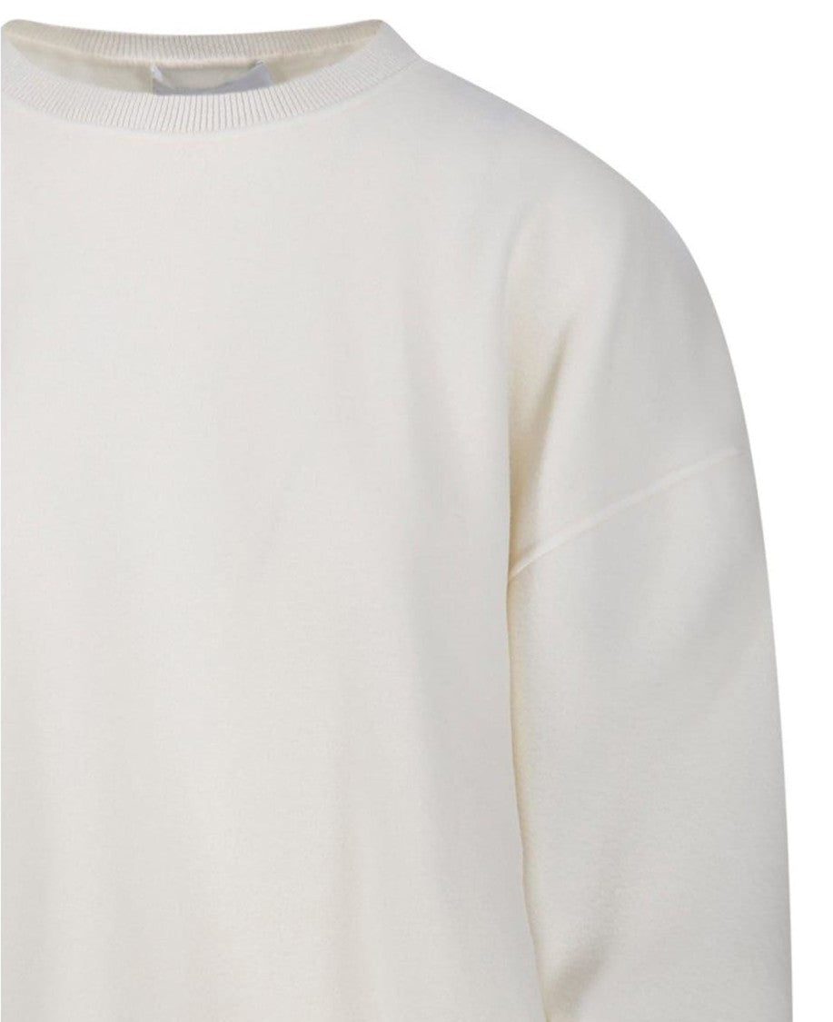 Max Mara Relaxed Fit Long-Sleeve Wool Blend Top