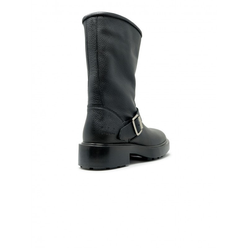 Copenhagen F5cph442 Black Leather Mid Boots