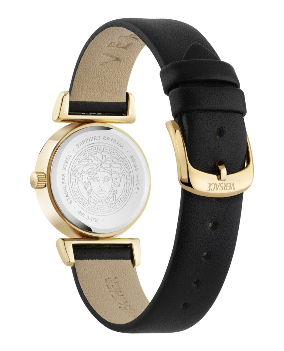 Versace Mini Vanity Leather Watch