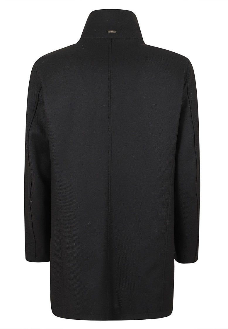 Herno Regular Fit Padded Coat With High Collar