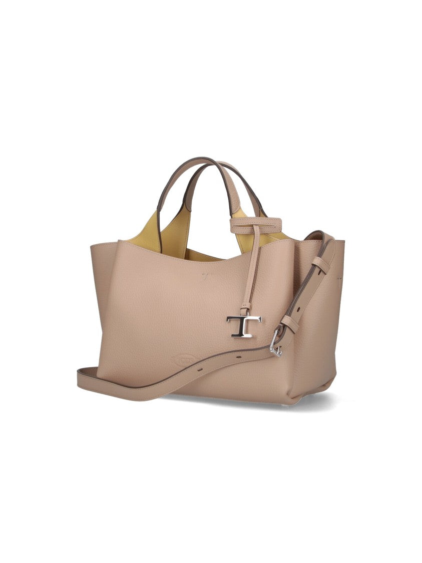 Tod's Mini Tote Bag With Adjustable Strap