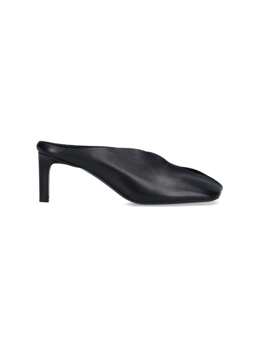 Jil Sander Pump Mules – Black