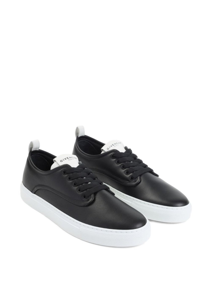 Givenchy Low-Profile Black Calf Leather Sneakers