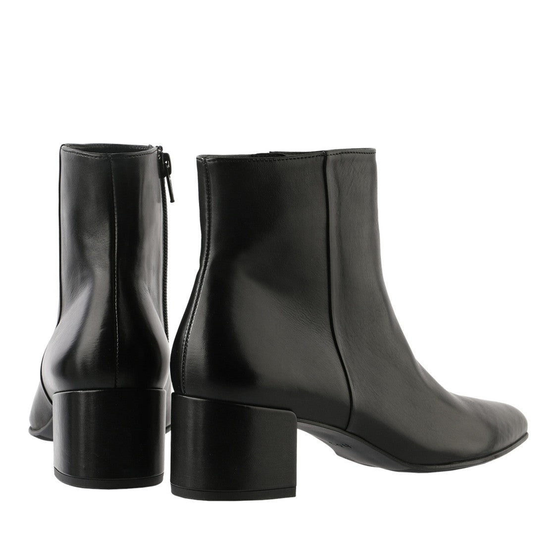 Högl Black Beatrice Leather Pointed-Toe Boots