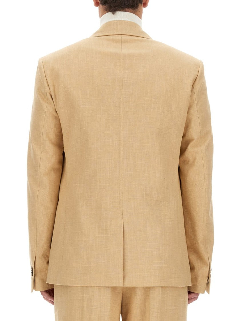 Bottega Veneta Double-Breasted Jacket With Notched Lapels And Tailored Fit