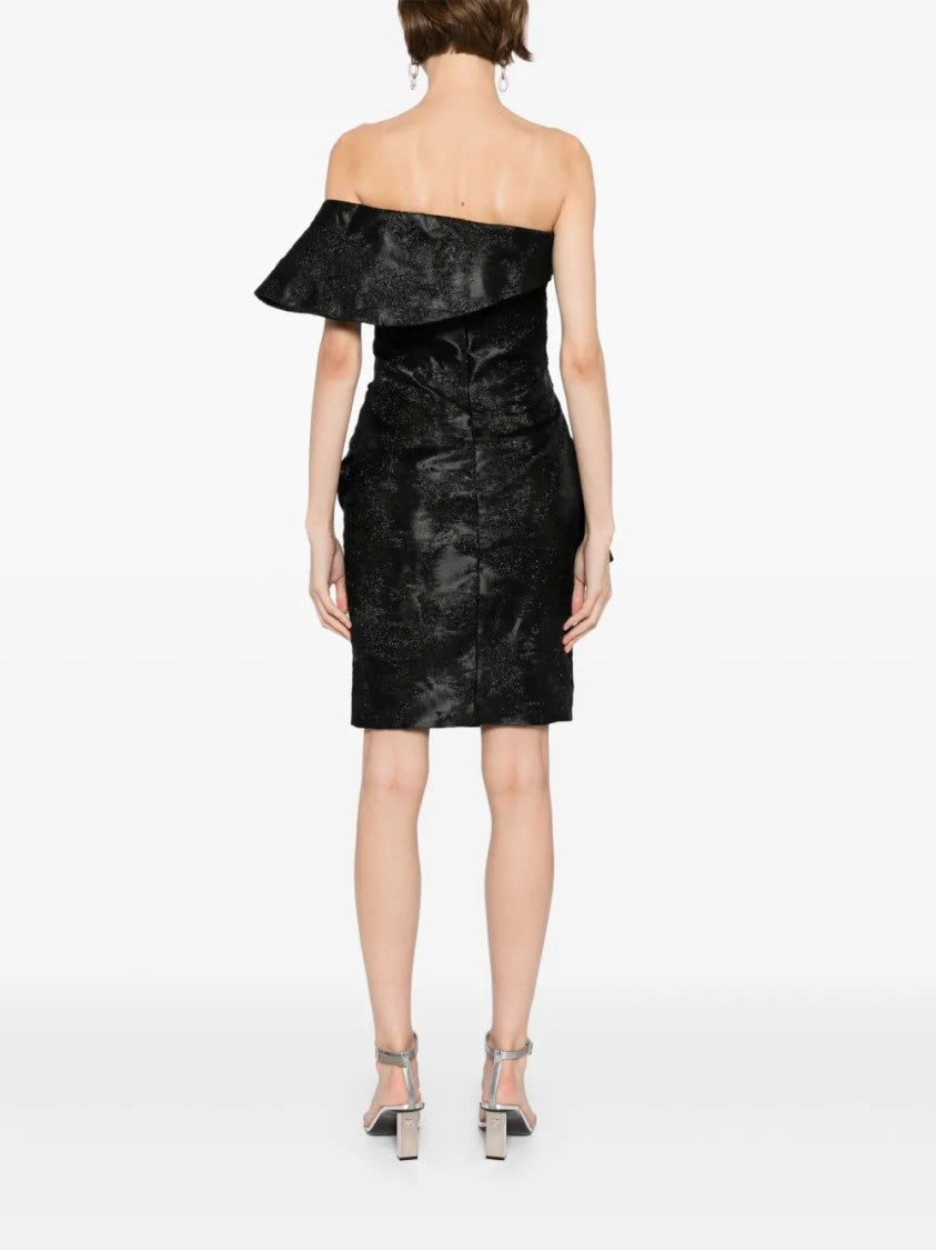 Saiid Kobeisy Brocade Short Dress