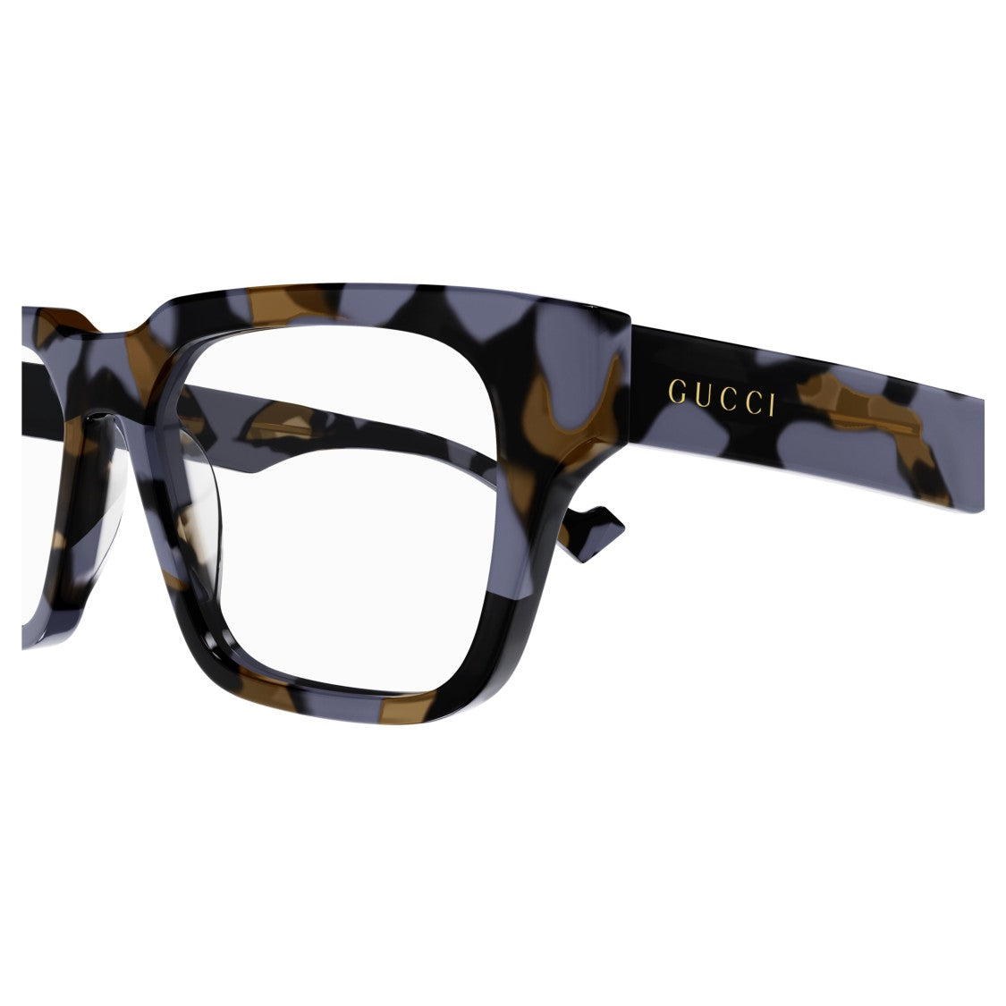 Gucci Gg0963o Bold Oversized Tortoiseshell Eyeglasses