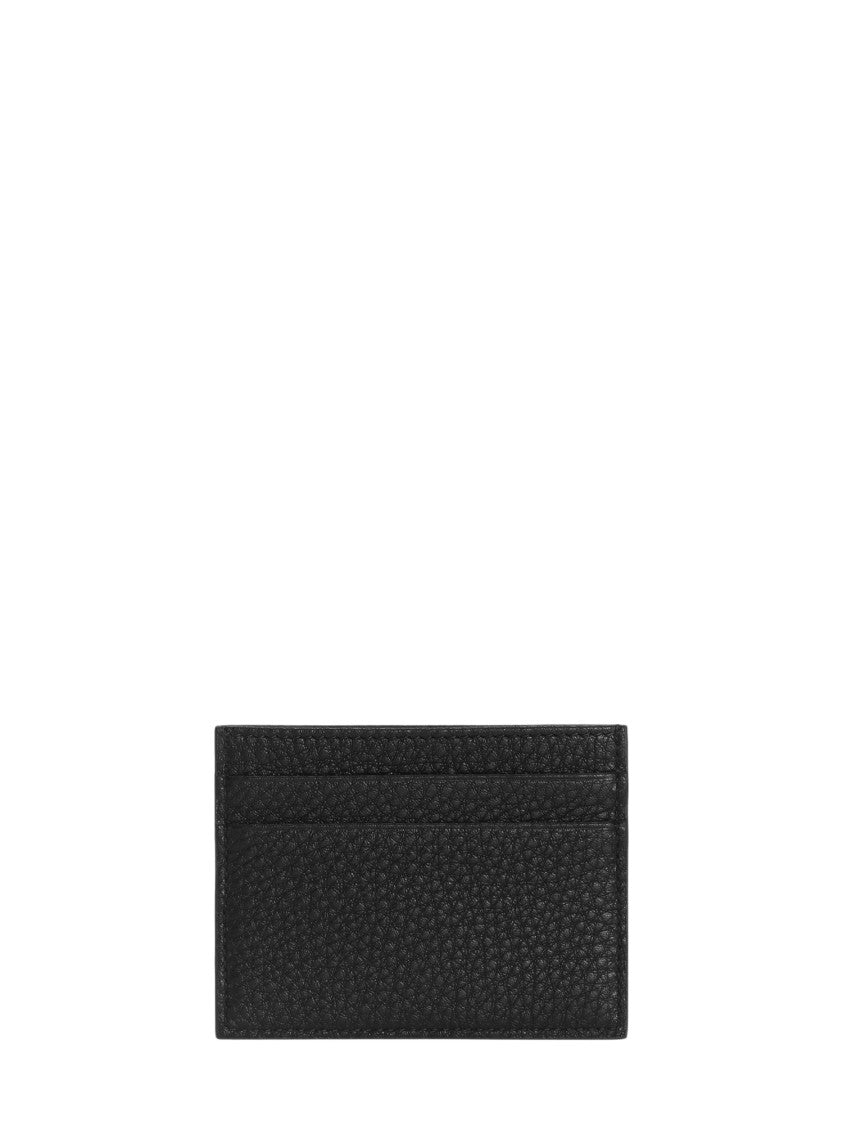 Dolce & Gabbana Portacarte Vit. Odissea Compact Leather Card Holder