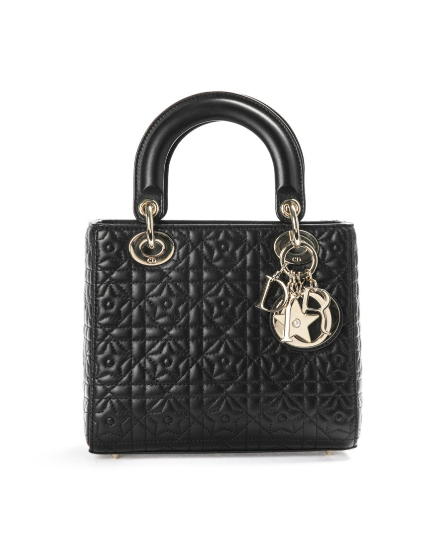 Dior Lady Small Star Cannage Black