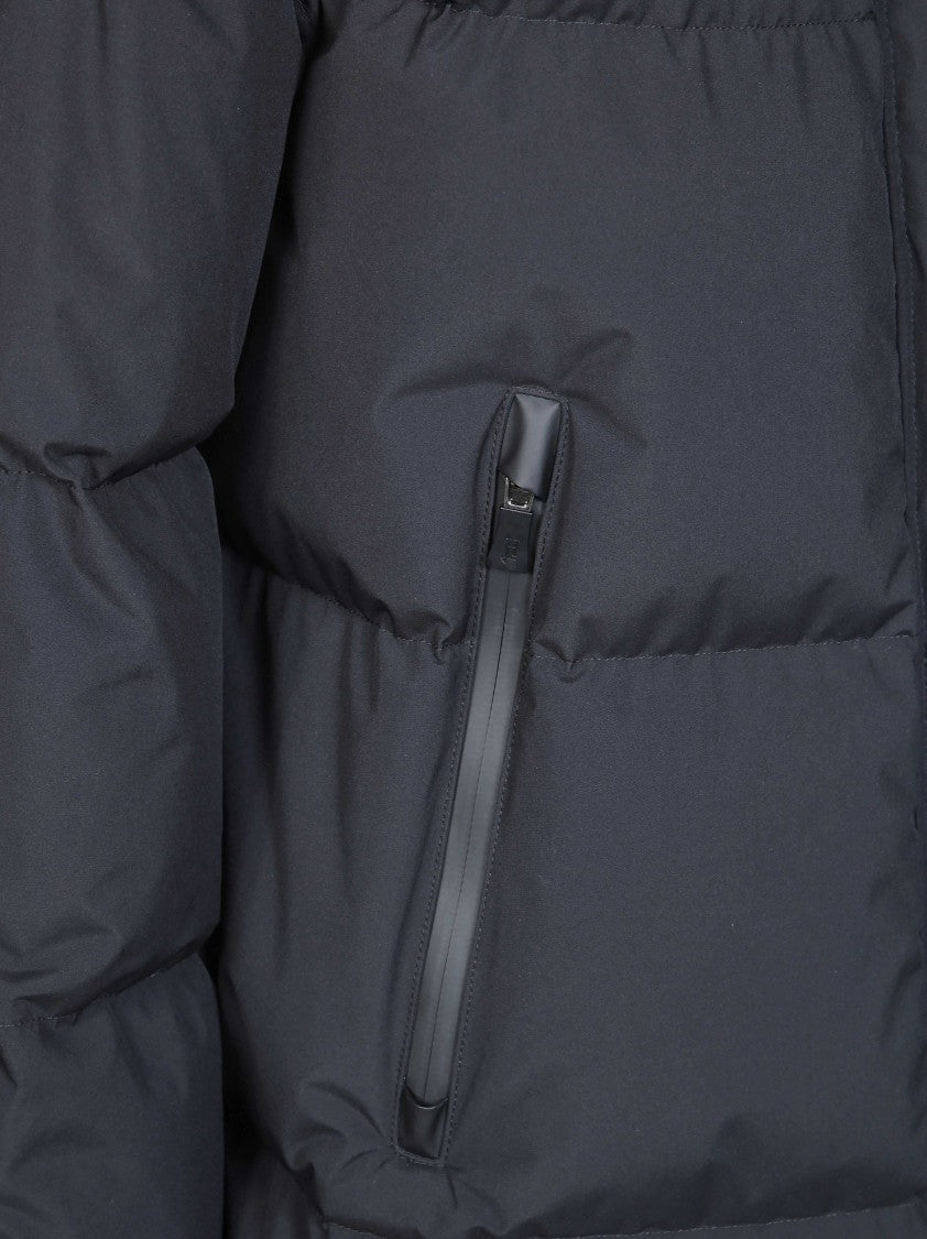 Herno Double-Layered Short Hooded Down Jacket
