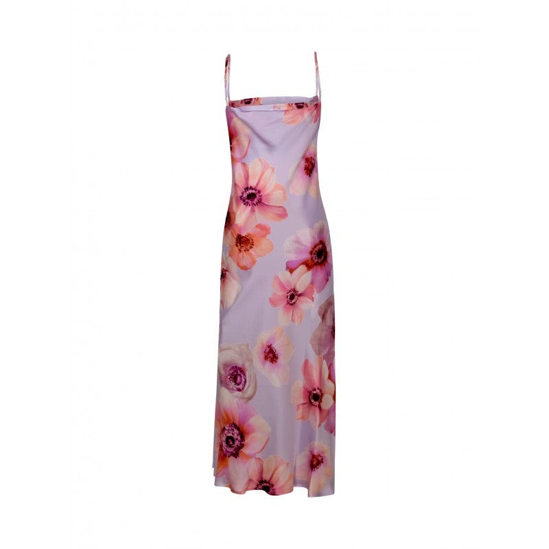 Sleep No More Multicolor Silk Long Dress