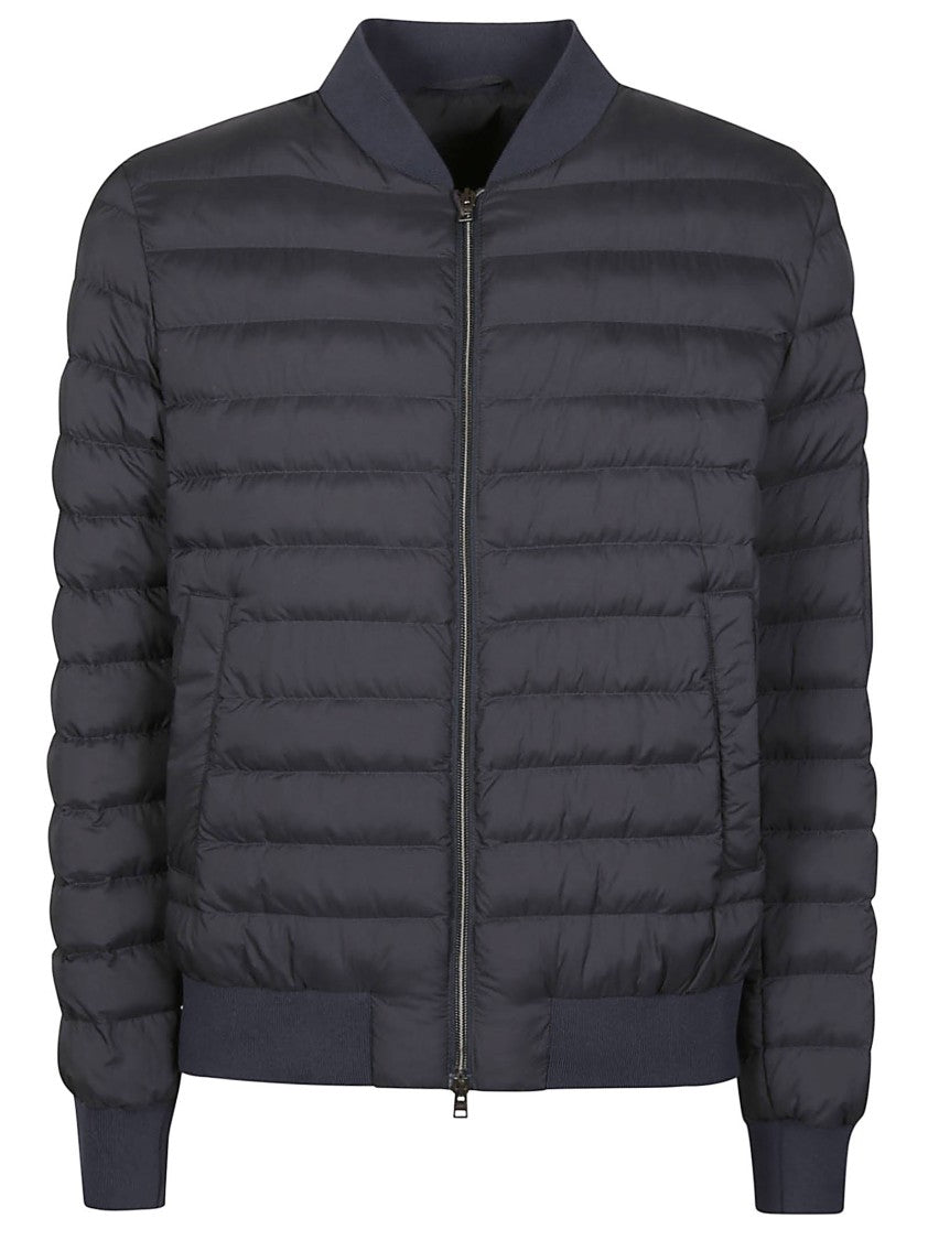 Herno Black L Aviatore Legend Bomber Jacket