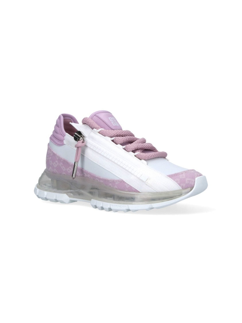 Givenchy Minimalist White Sneakers With Classic Low-Top Silhouette