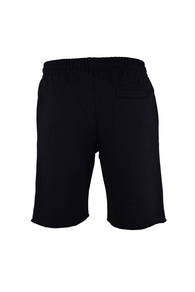 Off-White Cotton Shorts With Signature Logos And Functional Pockets