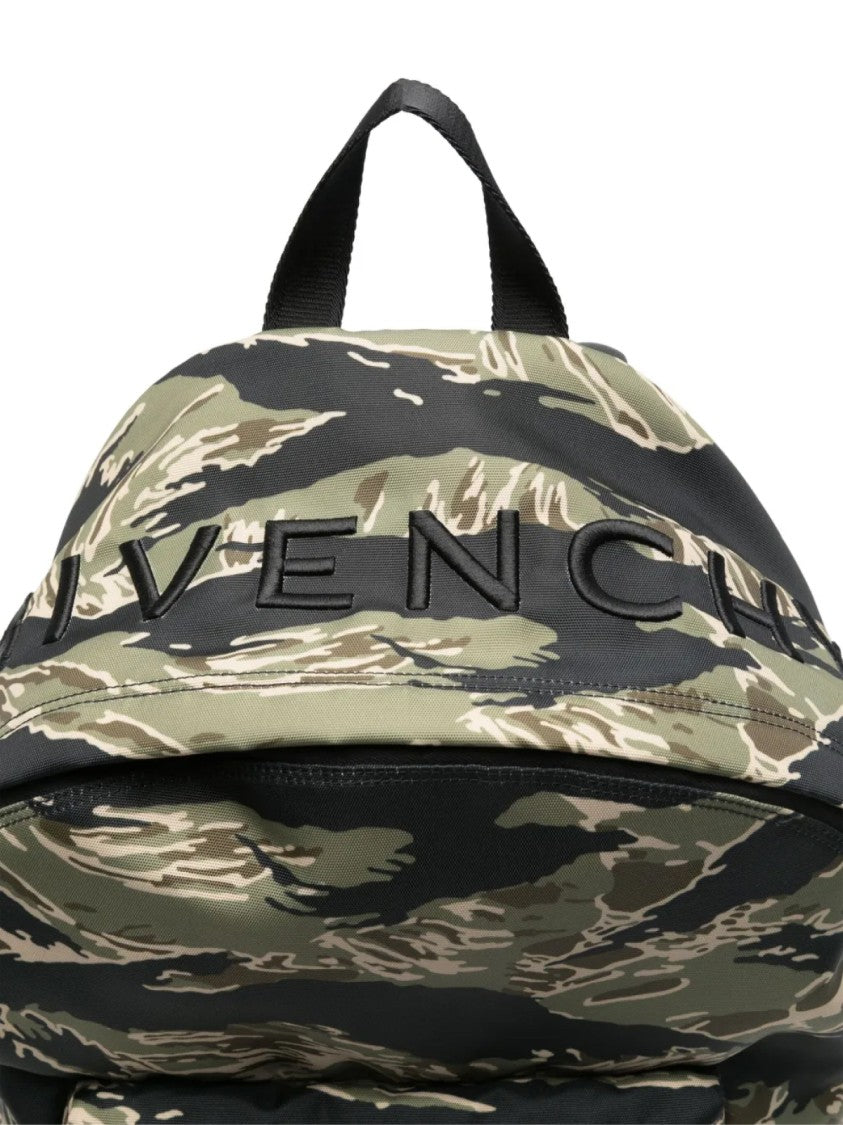 Givenchy Essential Logo Camo Backpack