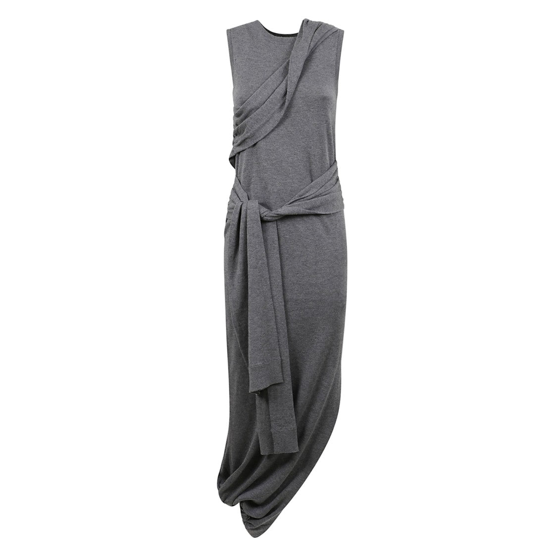 J. W. Anderson Sleeveless Draped Belted Dress