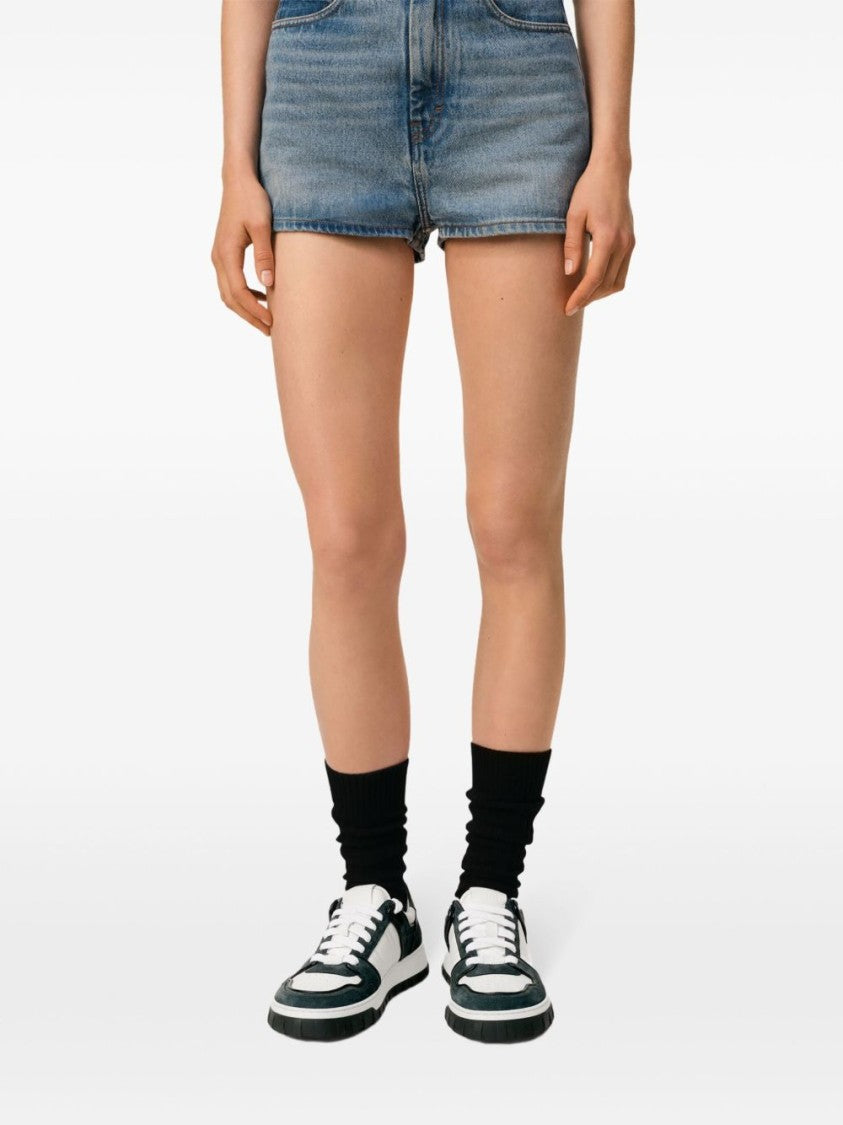 Ami Black Leather Sneakers