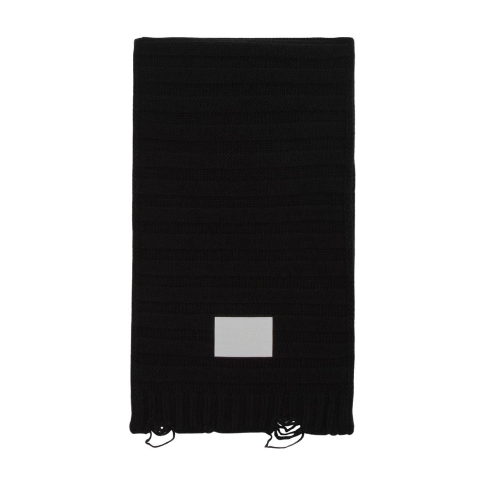 Mm6 By Maison Margiela Scarf - Wool - Black