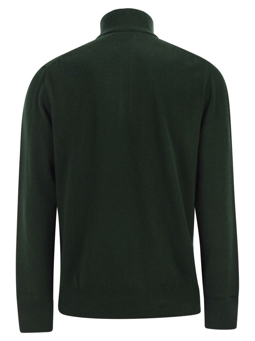 Polo Ralph Lauren Wool Pullover With Half Zip