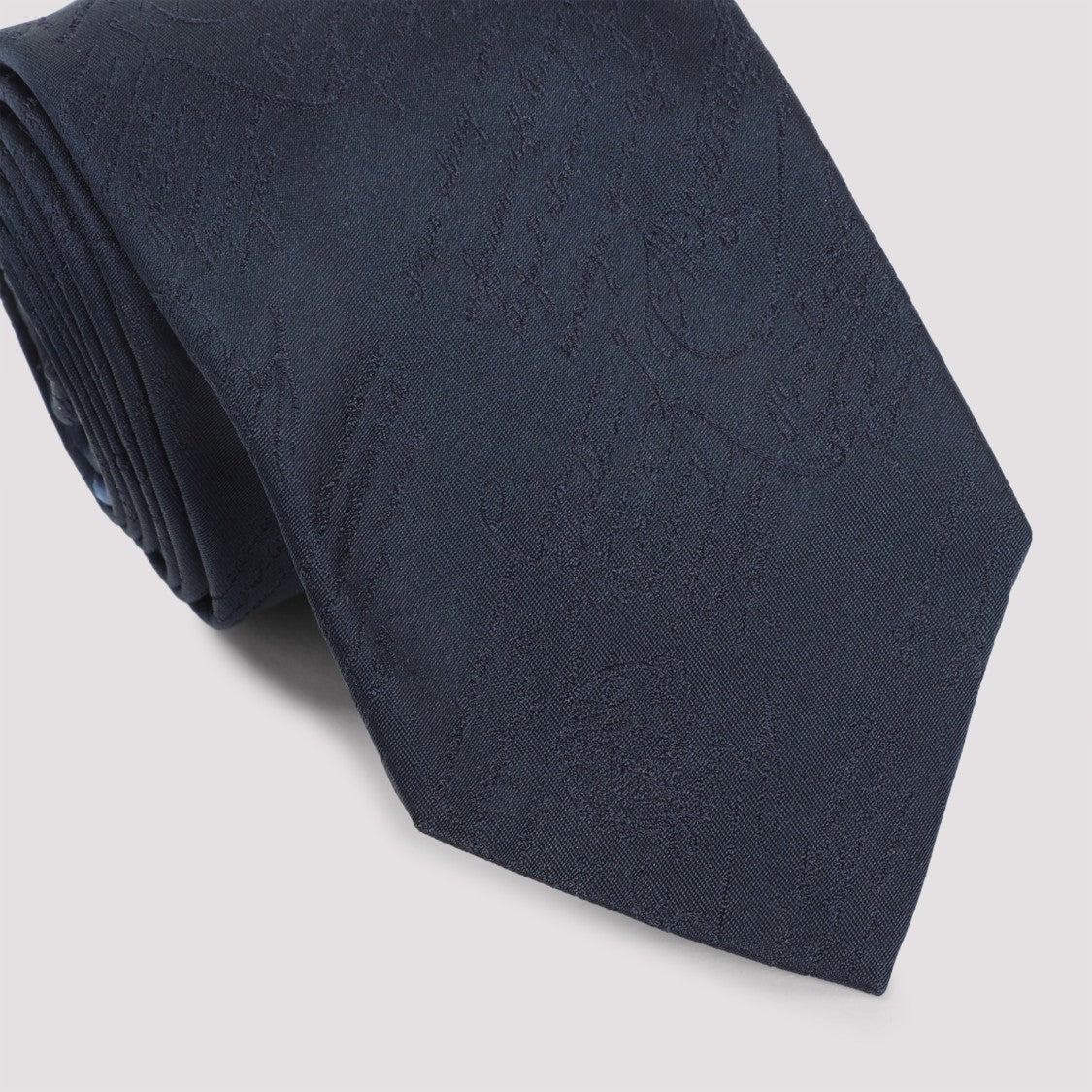 Berluti Blue Silk Tie