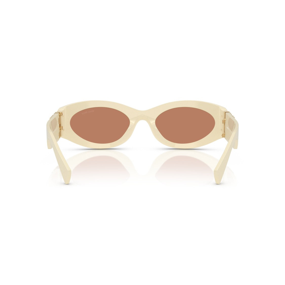 Miu Miu 0Mu 11Ws Elongated Oval Sunglasses