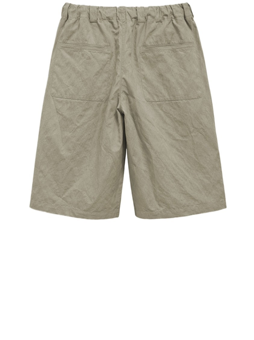Willy Chavarria Cotton-Blend Shorts With Elastic Waistband