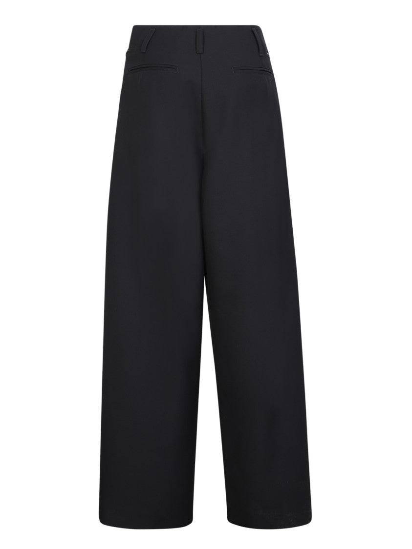 Ambush Black Wide Leg Trousers