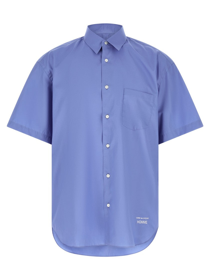 Comme Des Garçons Logo Embroidery Shirt