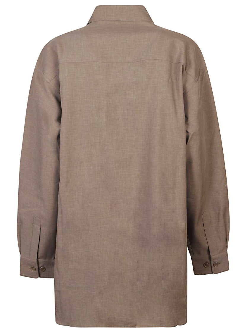 The Frankie Shop Culver Cargo Shirt
