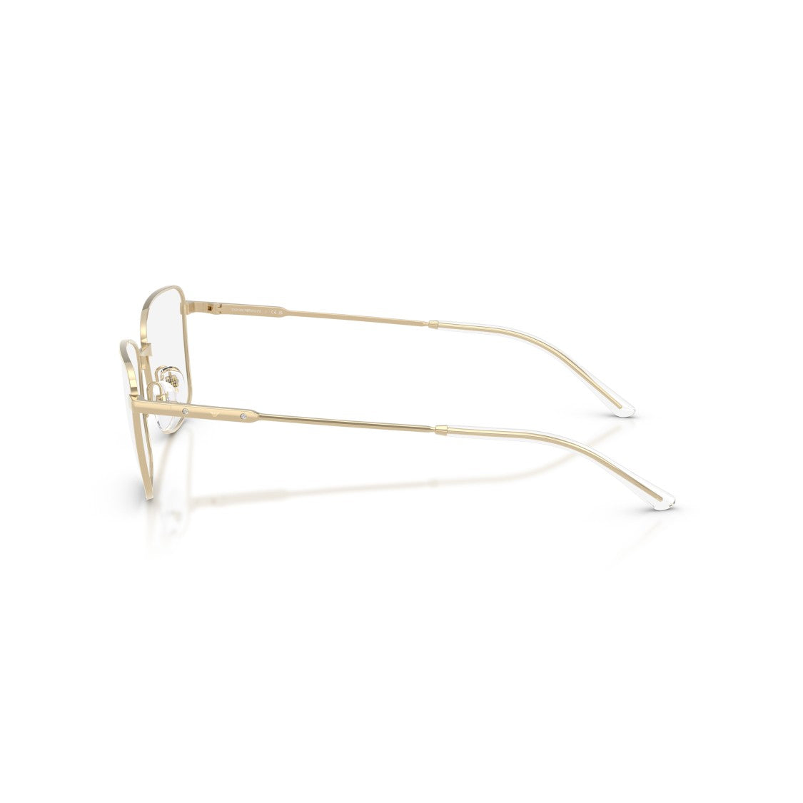 Emporio Armani 0Ea1185b Thin Metal Frame Sunglasses With Adjustable Nose Pads