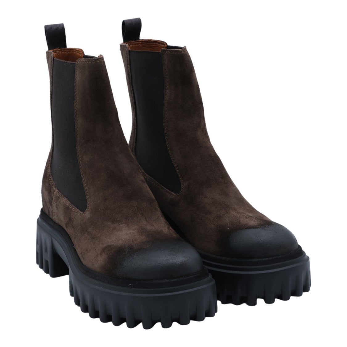 Hogan Chunky Rugged-Sole Chelsea Boots