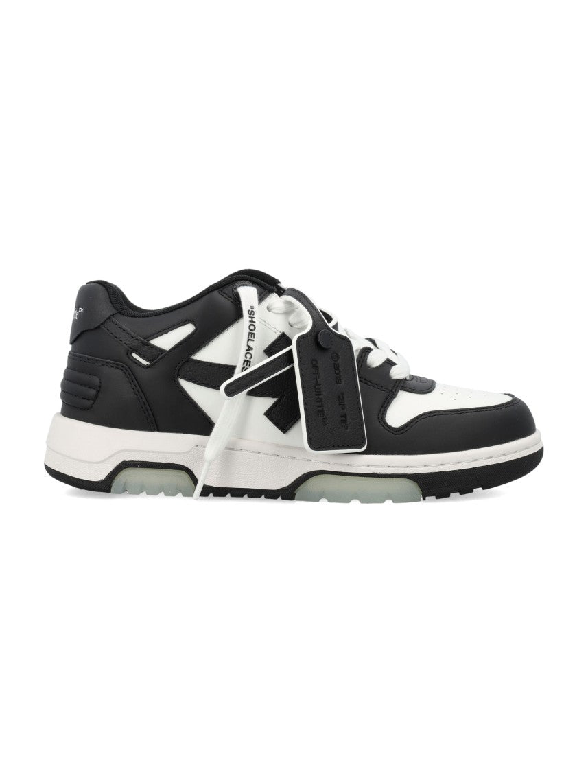 Off-White Perforated Out Of Office Arrow Zip-Tie Sneakers