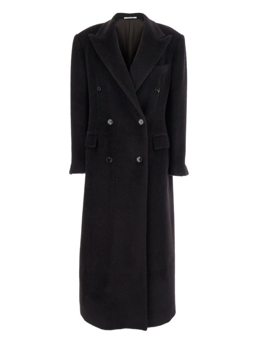 Tagliatore Alpaca And Virgin Wool Coat