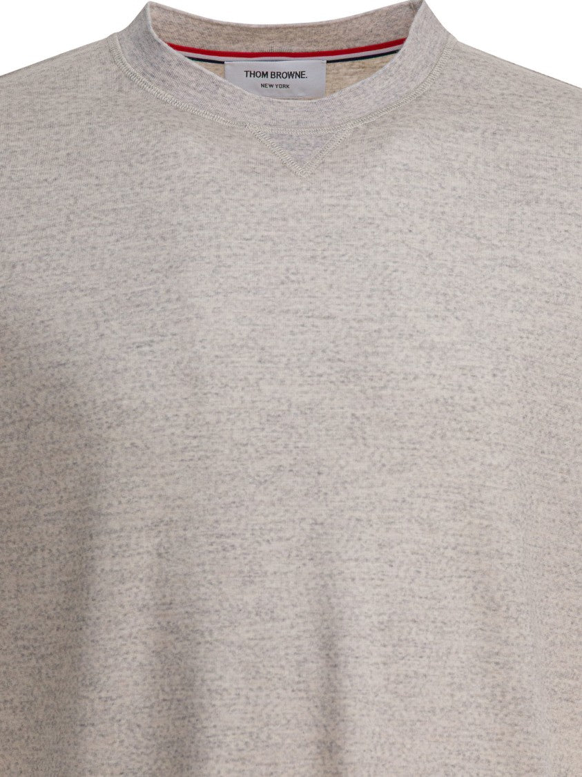 Thom Browne "4Bar" Wool T-Shirt