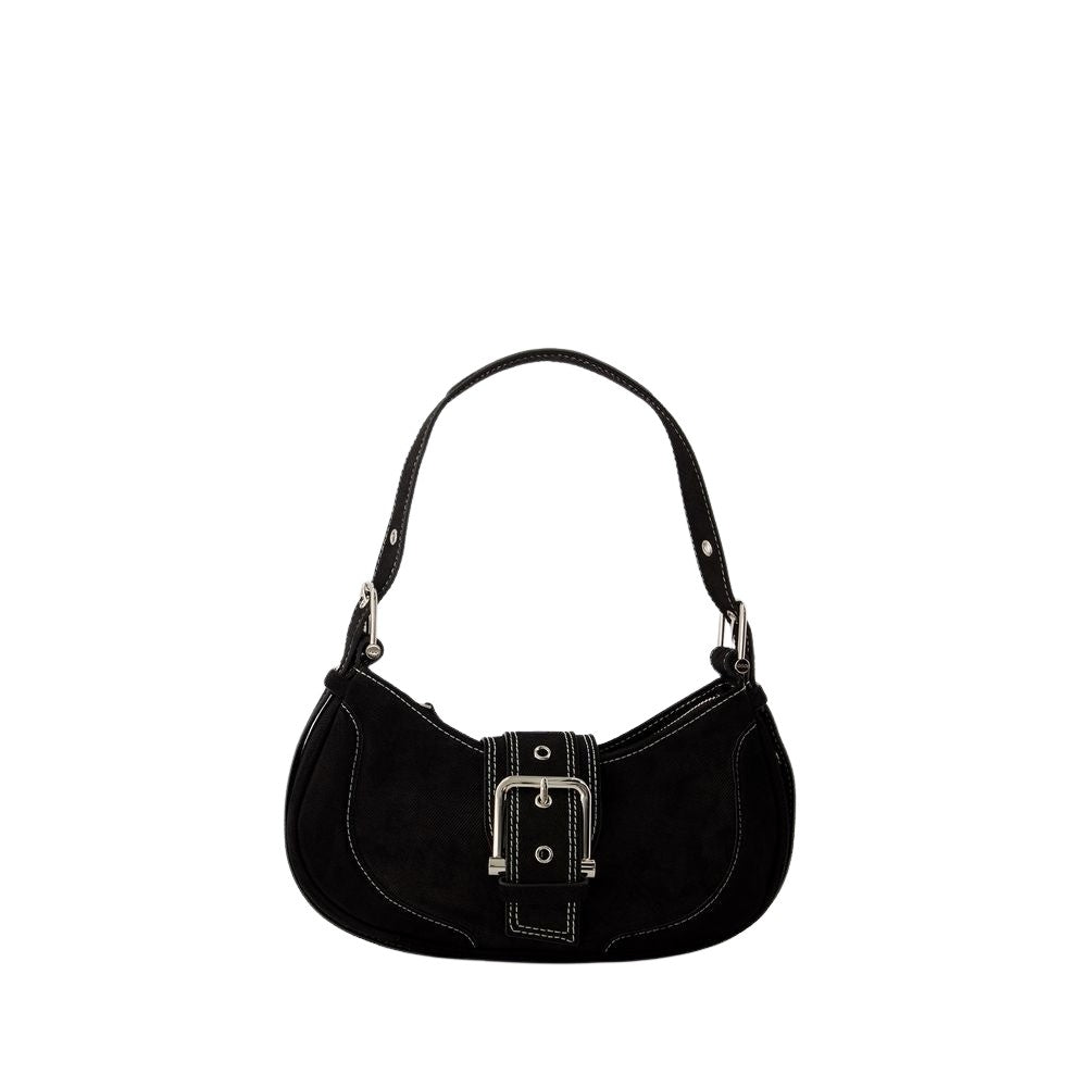 Osoi Hobo Brocle Bag - Leather - Black