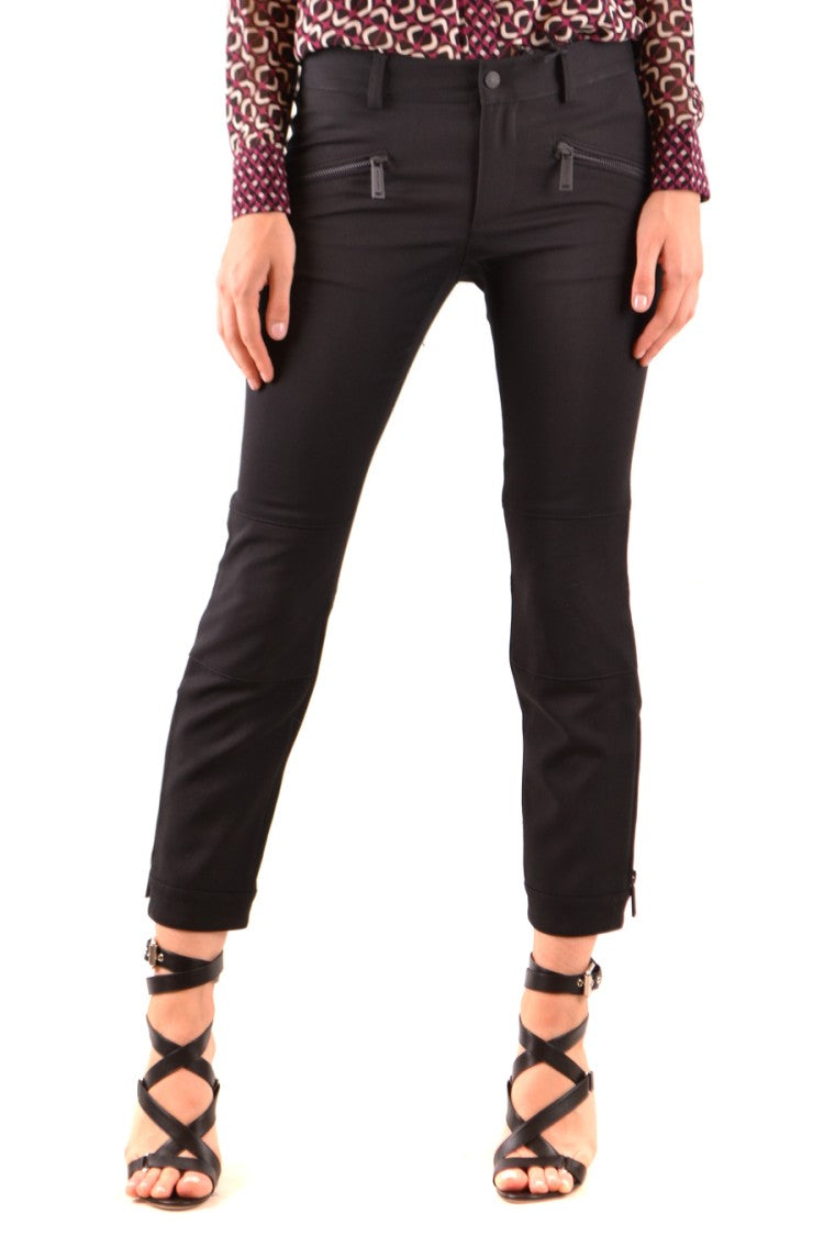 Dsquared2 Cropped Trousers With Zippered Pockets