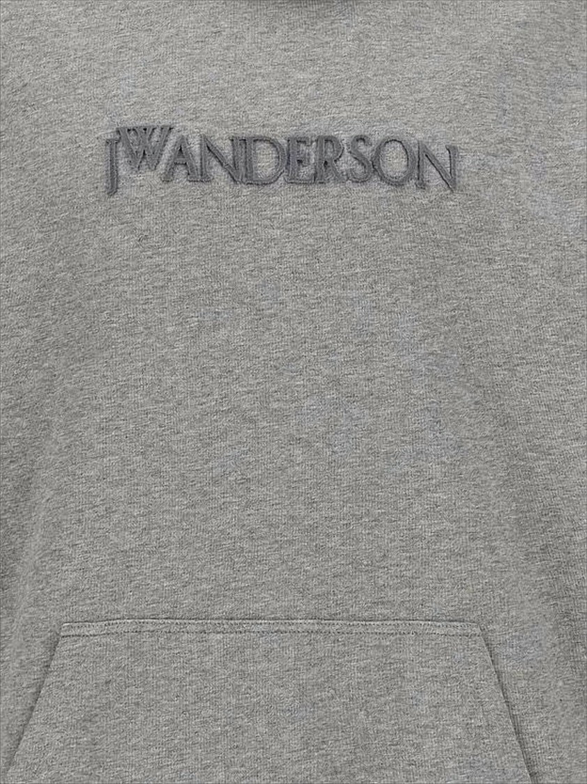 J. W. Anderson Classic Pullover Hoodie With Embroidered Detail