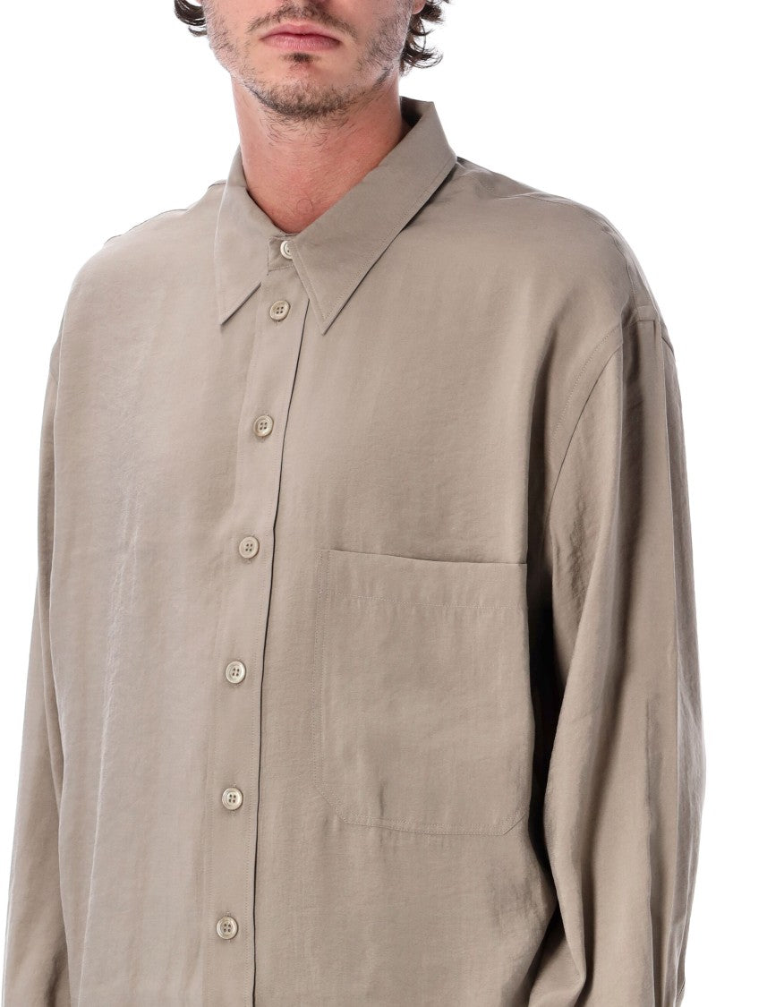 Studio Nicholson Loose Long-Sleeve Classic Collar Shirt