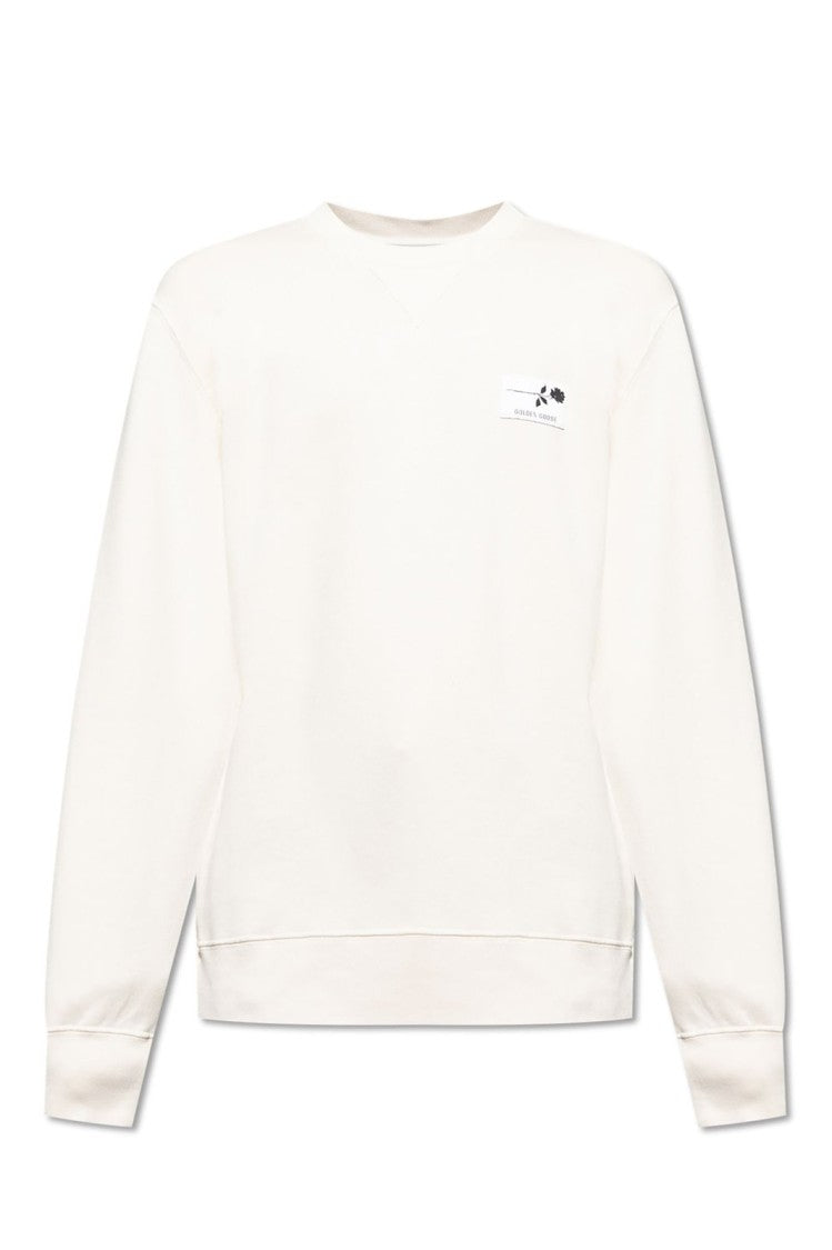 Golden Goose Organic Fleece Crew Neck Sweatshirt