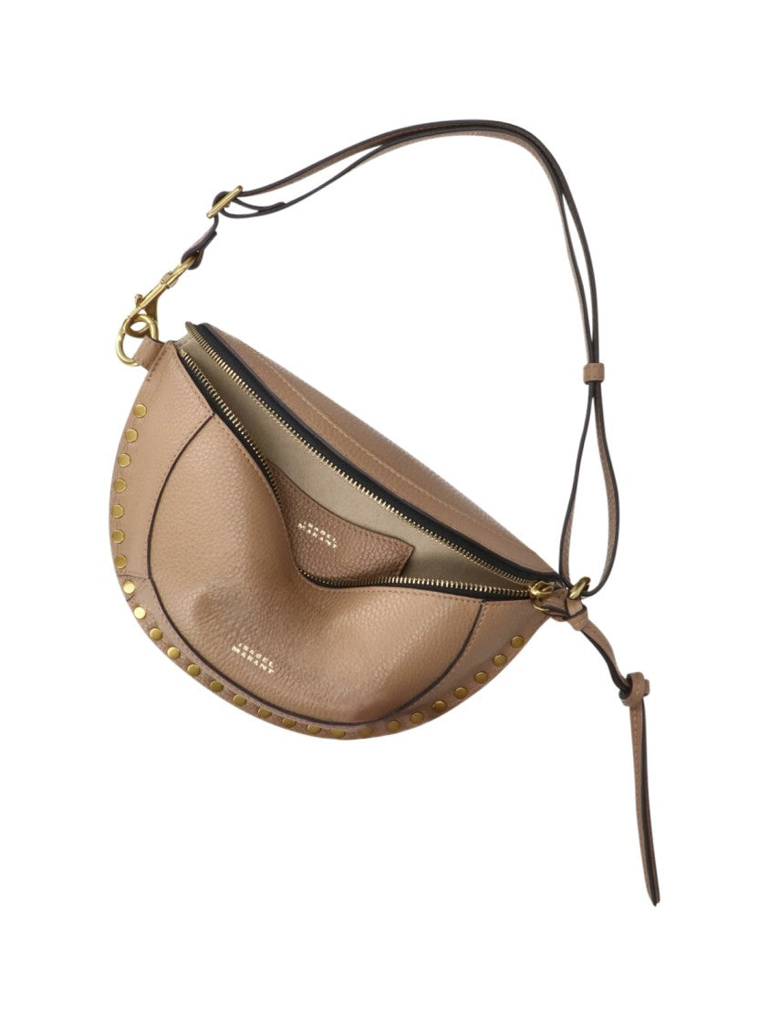 Isabel Marant Brown Skano Studded Leather Belt Bag