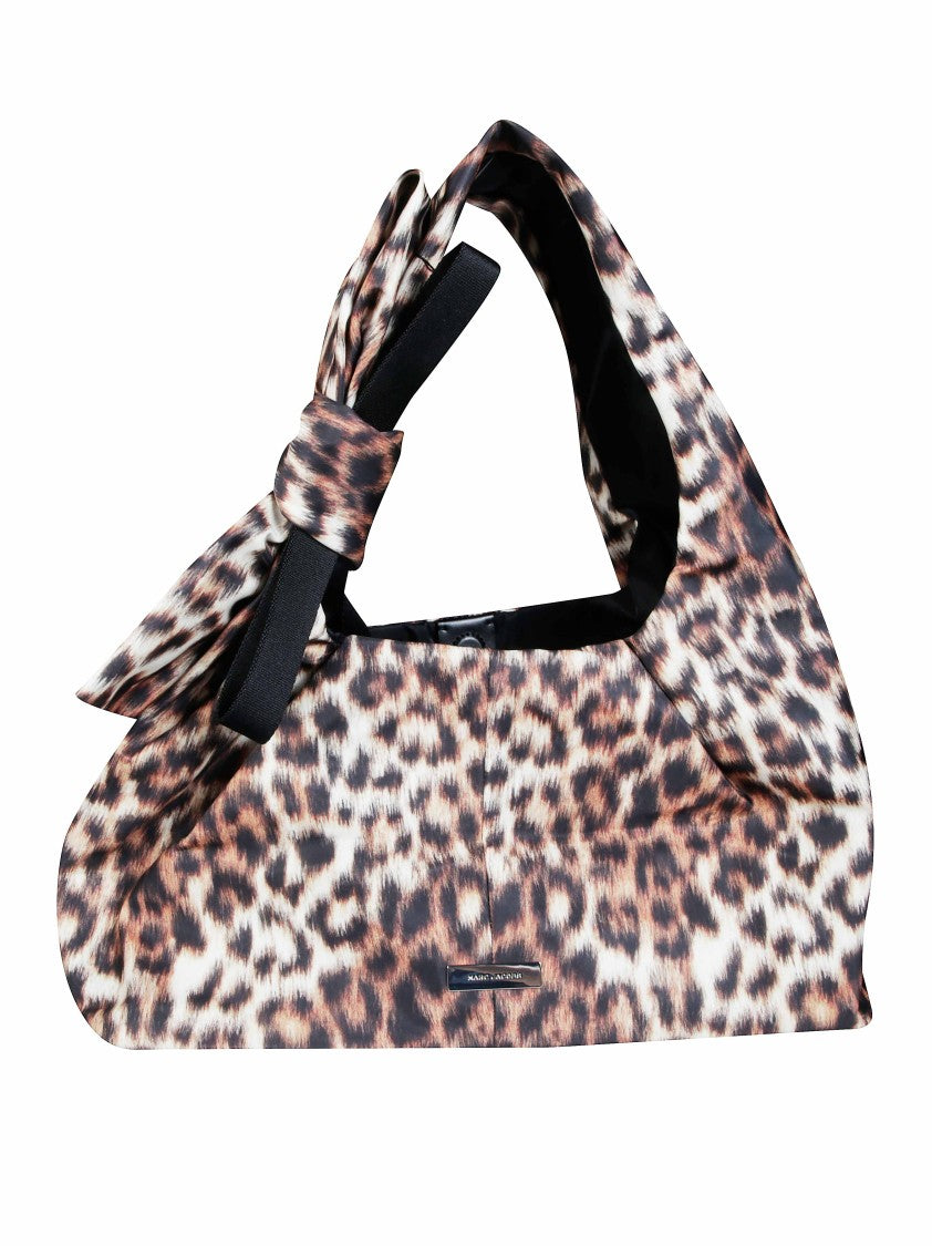 Marc Jacobs The Sack Leopard Print Soft-Structured Tote Bag