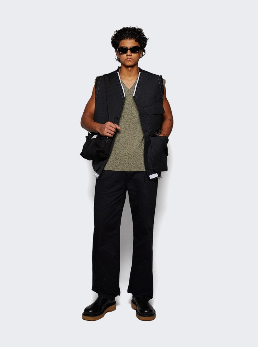 Maison Margiela Suiting Vest Grey Melange