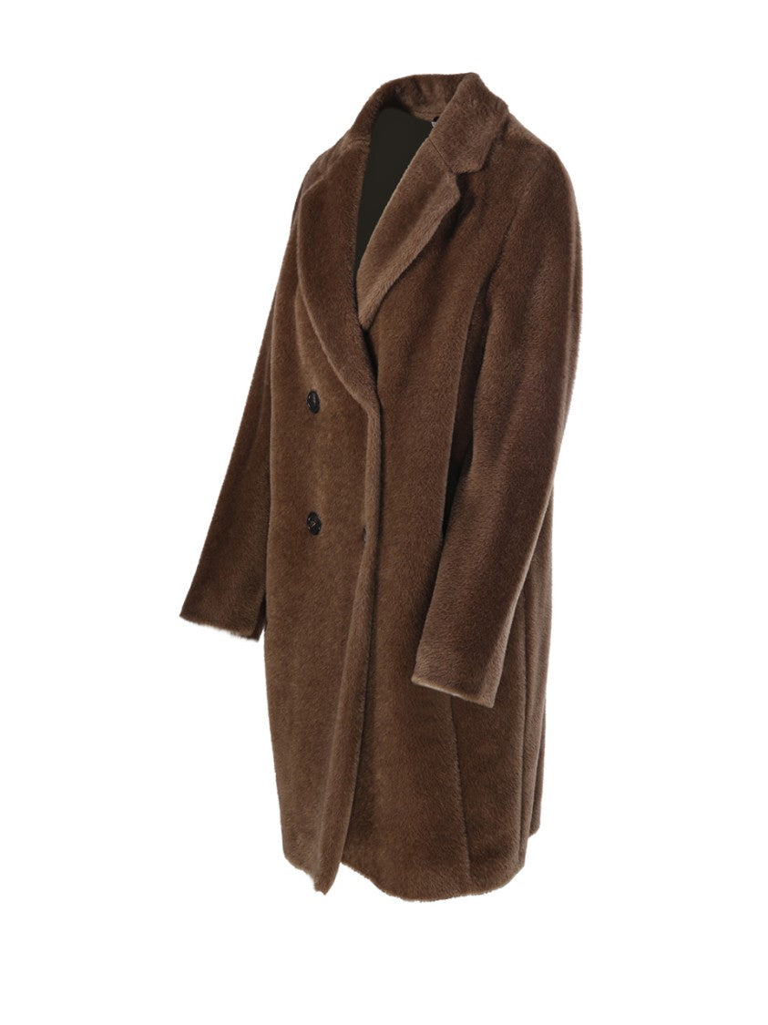 Max Mara Roseto Short Double Breasted Coat