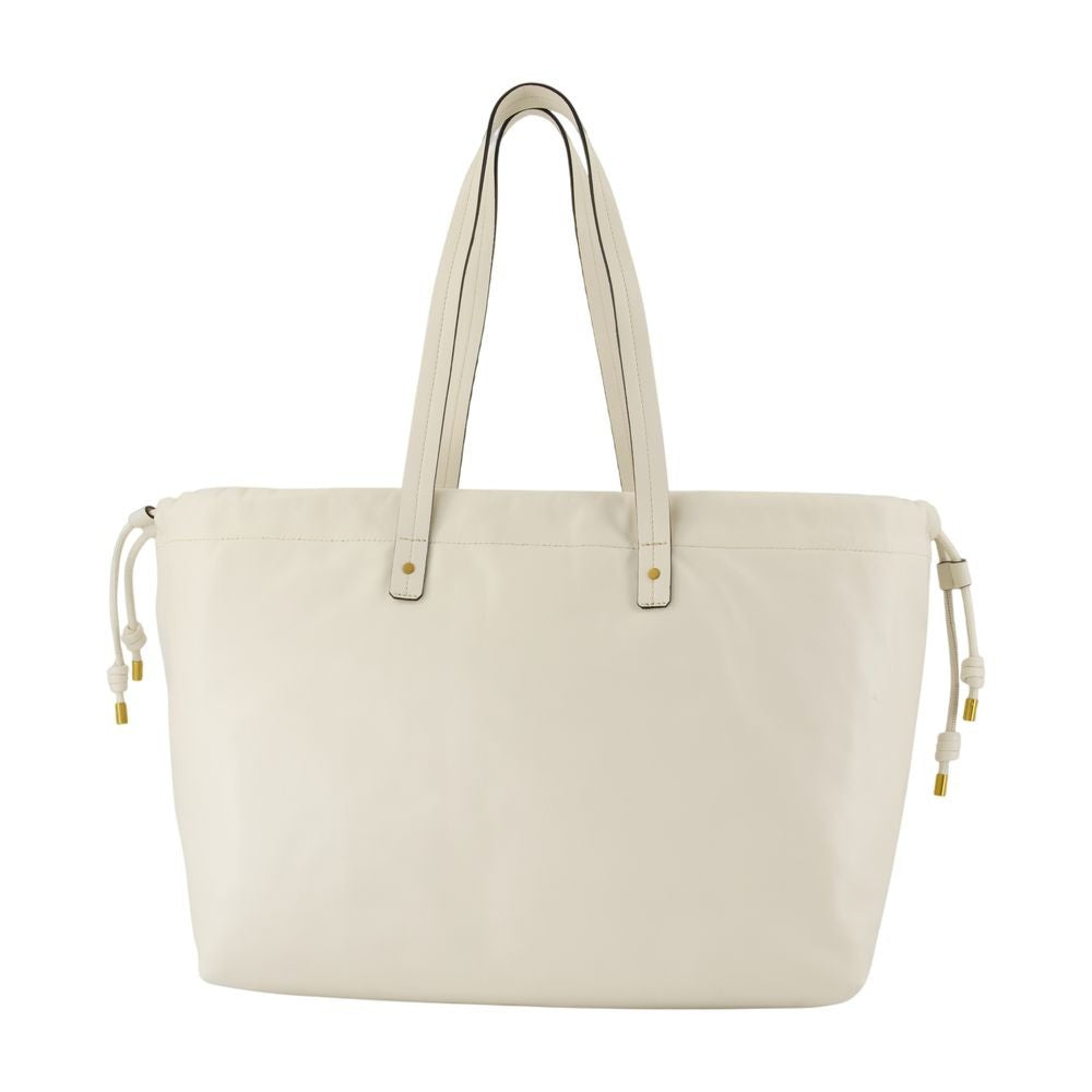 Isabel Marant Silven Gb Shoulder Bag - Leather - White