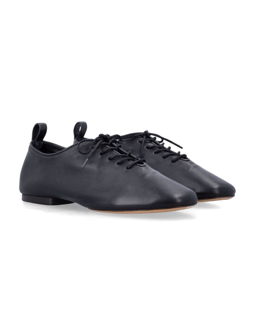 Soeur Orso Soft Lambskin Lace-Up Derbies
