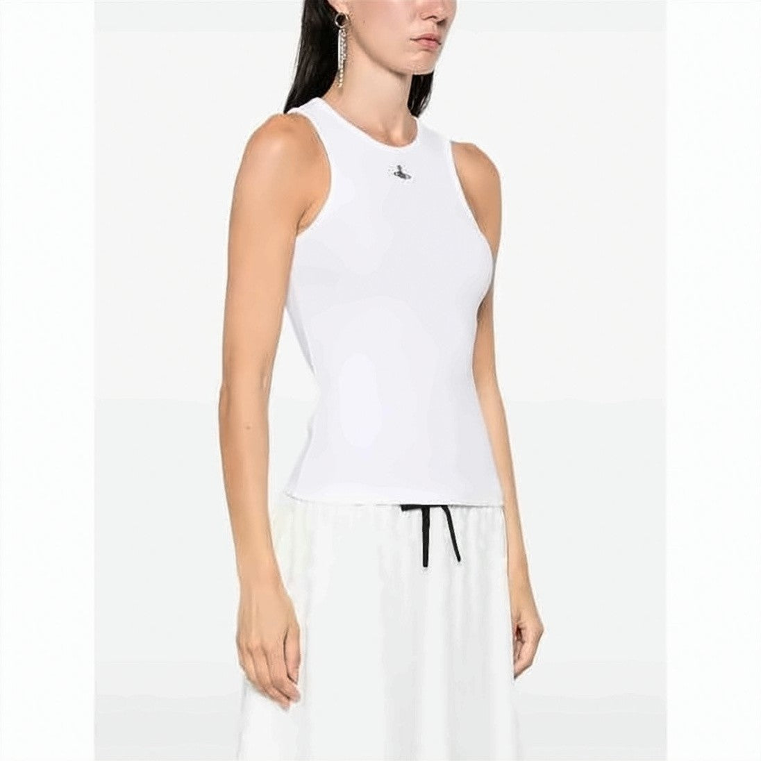 Vivienne Westwood Draped Cowl Neckline Sleeveless Top