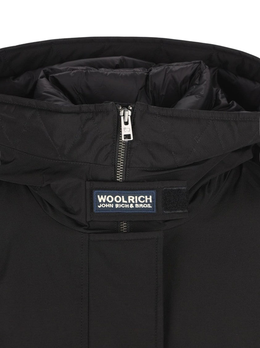 Woolrich Authentic 3 In 1 Matte Black Padded Parka