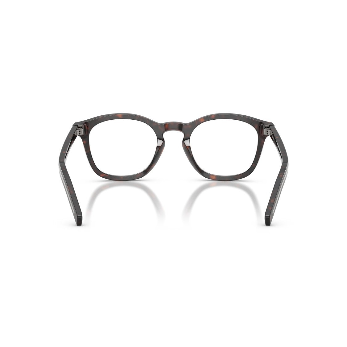 Prada 0Pr C04v Classic Square Tortoiseshell Acetate Eyeglasses