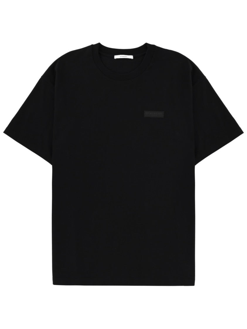 Givenchy Black Cotton Relaxed Fit T-Shirt